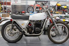 Yankee 500Z in the 'Made in Spain' Motorcycle Museum at Alcalá de Henares, Madrid.  It was photographed in 2022.