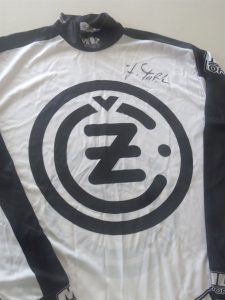  Jaroslav Flata signed CZ jersey (XL - Made in Germany)