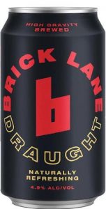 can of Brick Lane beer